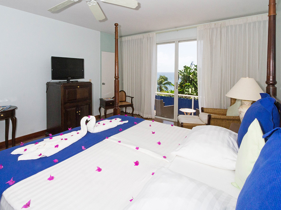 Deluxe Room at the Blue Haven Hotel, Tobago
